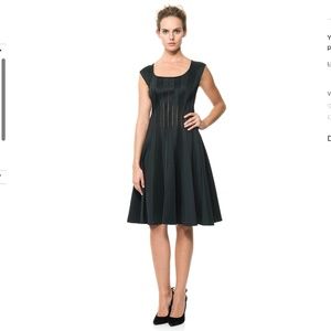 Tadashi Shoji Neoprene Paneled Dress